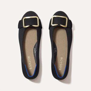 Rothy's The Emblem Ballet Flat - Black